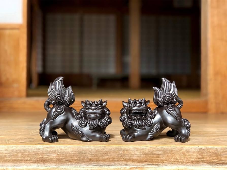 シーサー 獅子 沖縄 置物 インテリア オブジェ お守り 魔除け Amazon.co.jp: シーサー しーさー 沖縄 土産 お守り かじまや